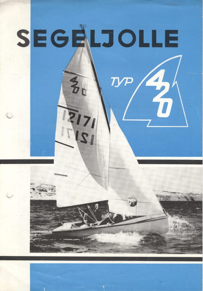 Segeljolle Typ 420 - VEB Holzbearbetungswerke Werk III Bootswerft Postelwitz - 1969_Seite_001
